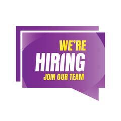 We are hiring creative social media post, Join our team vacancy job poster, Hiring social media poster design