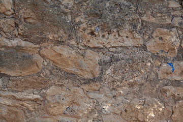 Ancient Stone and Cement Wall Texture