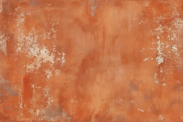 Fototapeta premium Image of Old ancient orange plaster wall. Texture for background usage