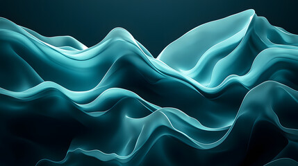 Fototapeta premium wave, texture, silk, blue, water, illustration, satin, design, pattern, light, soft, waves, wallpaper, backdrop, liquid, fabric, textile, flowing, cloth, color, curve, smooth, flow, motion, background