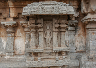 Vittala Temple in Hampi – Architectural Marvel. Karnataka. India.