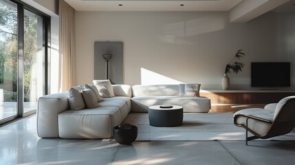 elegant minimalist home interior