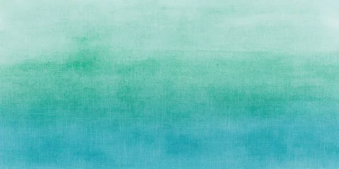 Selbstklebende Fototapeten Tranquil ombre background with soft texture, transitioning from turquoise to green, perfect for wellness and nature inspired designs © ArtPixel-Portfolio