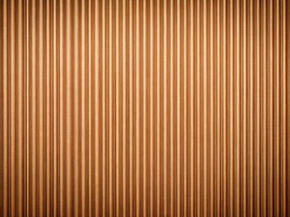 Fototapeta premium Subtle lines create a rhythm across a warm, rust-colored surface, showcasing the elegance of simplicity in modern architecture and design elements. The interplay of light enhances depth and character