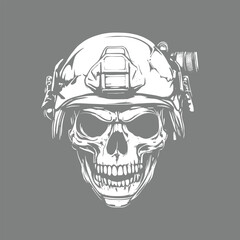 Flat design soldier silhouette Veterans Vector