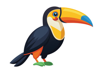 toucan-bird--white-background.eps