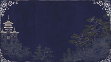 A pagoda featuring the number 502 in its artistic design