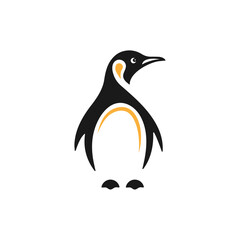 Penguin Logo Design. Penguin Logo Template.