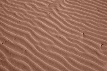 Abstract texture of the sand waves, dunes