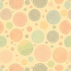 seamless background with circles