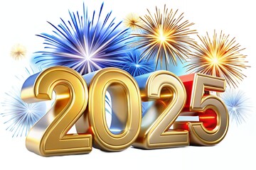 Happy New Year 2025, Christmas New Year , Christmas