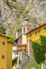 Beautiful decorated window in italy