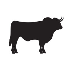 Bull silhouettes