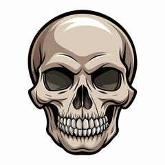 Unique Skull Graphics for Tattoos and Artwork