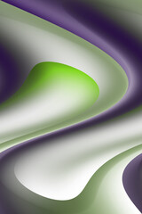 abstract green wave background