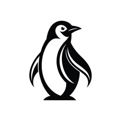 creative whale, shark, penguins, gaming mascot logo and vector art design