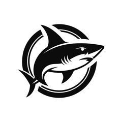 creative whale, shark, penguins, gaming mascot logo and vector art design