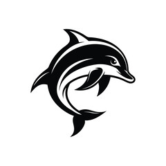 creative whale, shark, penguins, gaming mascot logo and vector art design