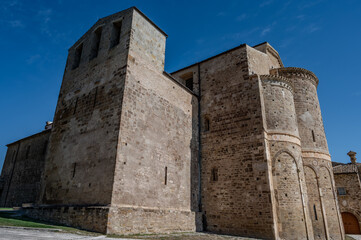 Fototapeta premium Fossacesia, Abruzzo. Abbey of San Giovanni in Venere