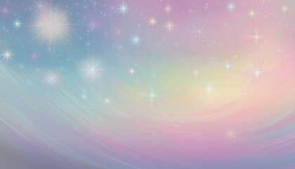 Celestial Dreamscape: A dreamy, ethereal background featuring swirling pastel hues and shimmering stars, perfect for whimsical designs, invites, and digital art.