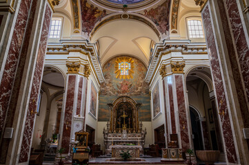Fototapeta premium Isernia. The Cathedral of St. Peter the Apostle 1024