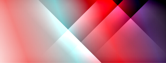 Obraz premium Colorful gradient with lines made of shadow and light. Creative background