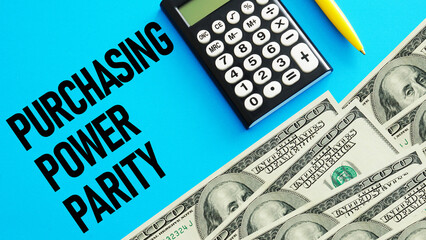 Purchasing Power Parity PPP is shown using the text