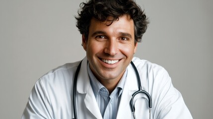 The Smiling Doctor Portrait