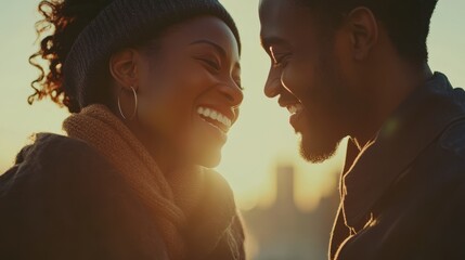 The Couple in Beautiful Light