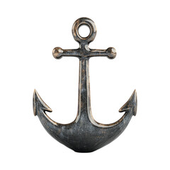 Vintage Anchor on Transparent Background for Design Use