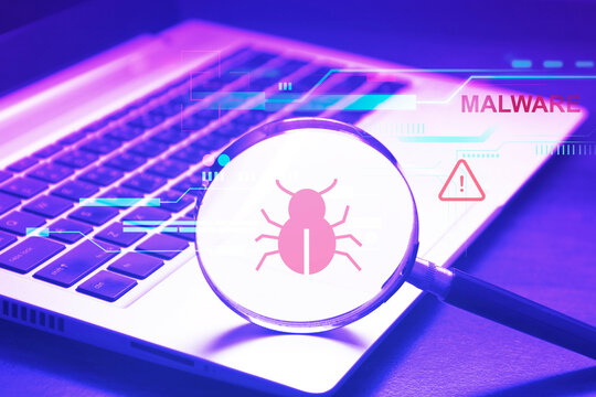 malware detection , threat monitoring , virus scan , cyber security awareness concept