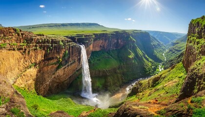 The Majestic Beauty of Maletsunyane Falls: Lesotho's Natural Wonder"