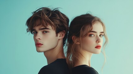 The Couple in Studio Light