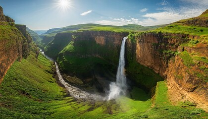 Exploring Maletsunyane Falls: A Breathtaking Waterfall in the Heart of Lesotho"
