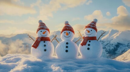 The Snowmen in Winter Wonderland