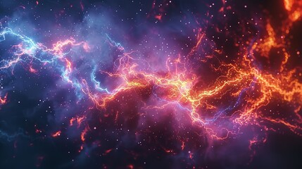 Modern digital abstract 3D background. Can be used in the description of network abilities, technological processes, digital storages, science, education, etc.