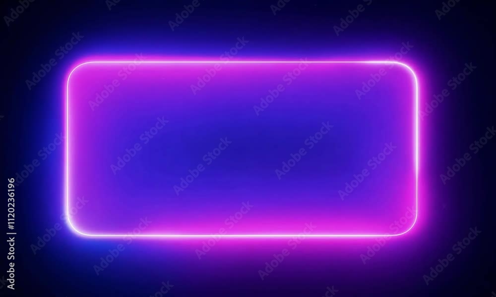 Poster experience a vibrant neon light display with dynamic colors creating a mesmerizing ambiance at night