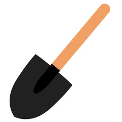 Trowel tools isolated illustration