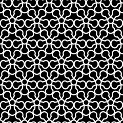 Black and White seamless Pattern