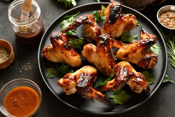 Bbq chicken wings