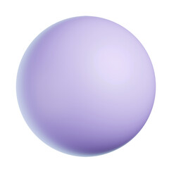 An ultra-realistic texture of a light purple sphere, isolated on a white background, high-resolution photography.