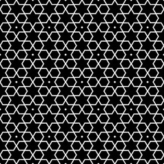 Black and White seamless Pattern