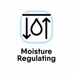 Moisture Regulating information sign