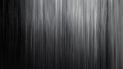 A black and white photo of a long, thin line