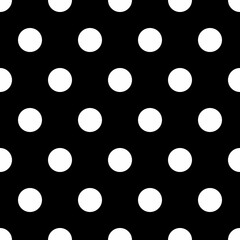 Black and White seamless Pattern