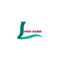 Letter L logo icon vector, elements for initials template