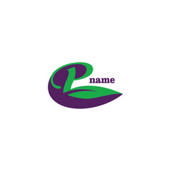 Letter p logo vector icon, element for initials template, emblem