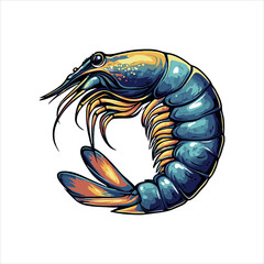 Obraz premium lobster on white background