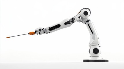 Advanced Robotic Arm in Modern Industrial Setting