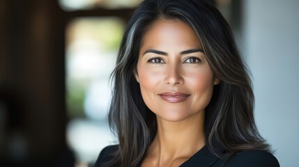 Confident Portrait of a Woman in Natural Light